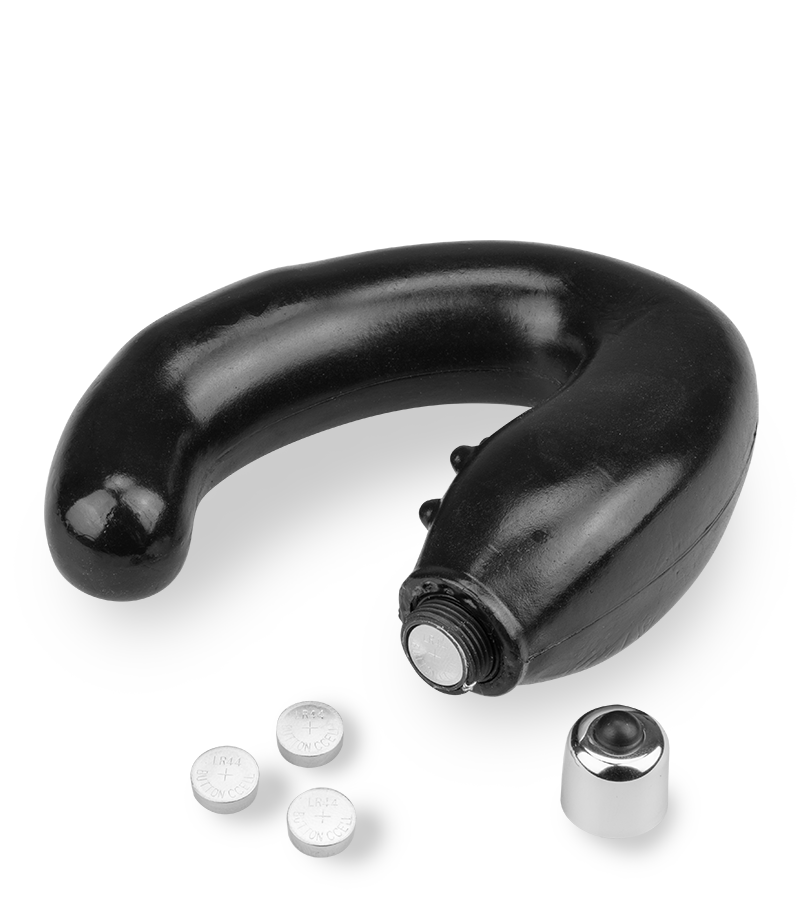 Stimulateur de prostate courbé