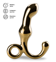 Charger l&#39;image dans la galerie, Stimulateur de prostate en verre Gold Master