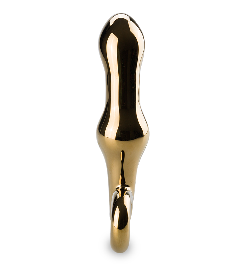 Stimulateur de prostate en verre Gold Master