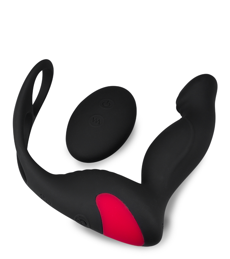 Stimulateur de prostate et double cockring Delight