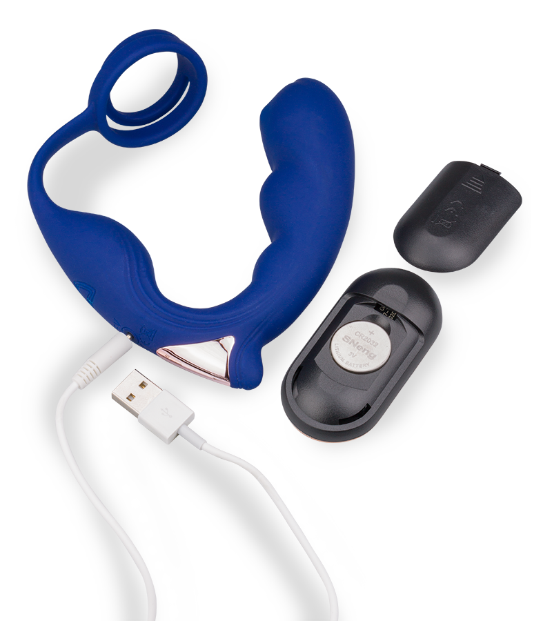 Stimulateur de prostate et double cockring Fury