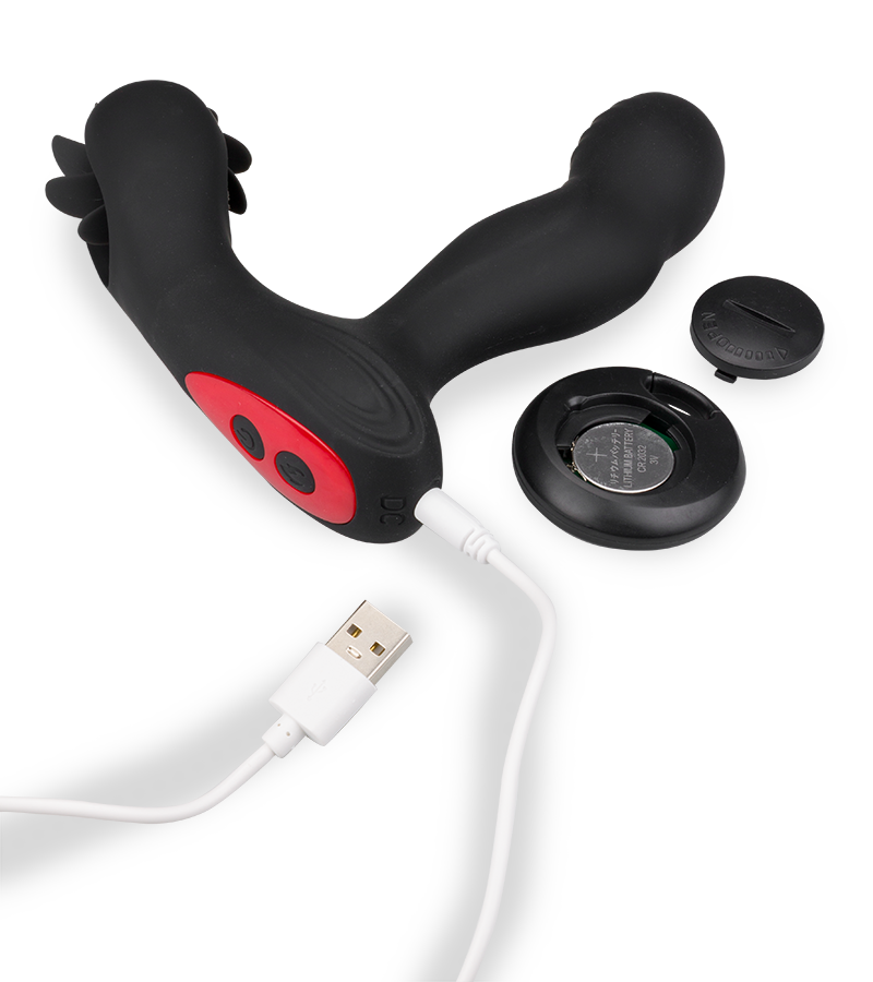Stimulateur de prostate et périnée chauffant Marvin