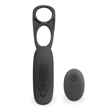 Charger l&#39;image dans la galerie, Stimulateur de prostate vibrant avec double cockring Pro P