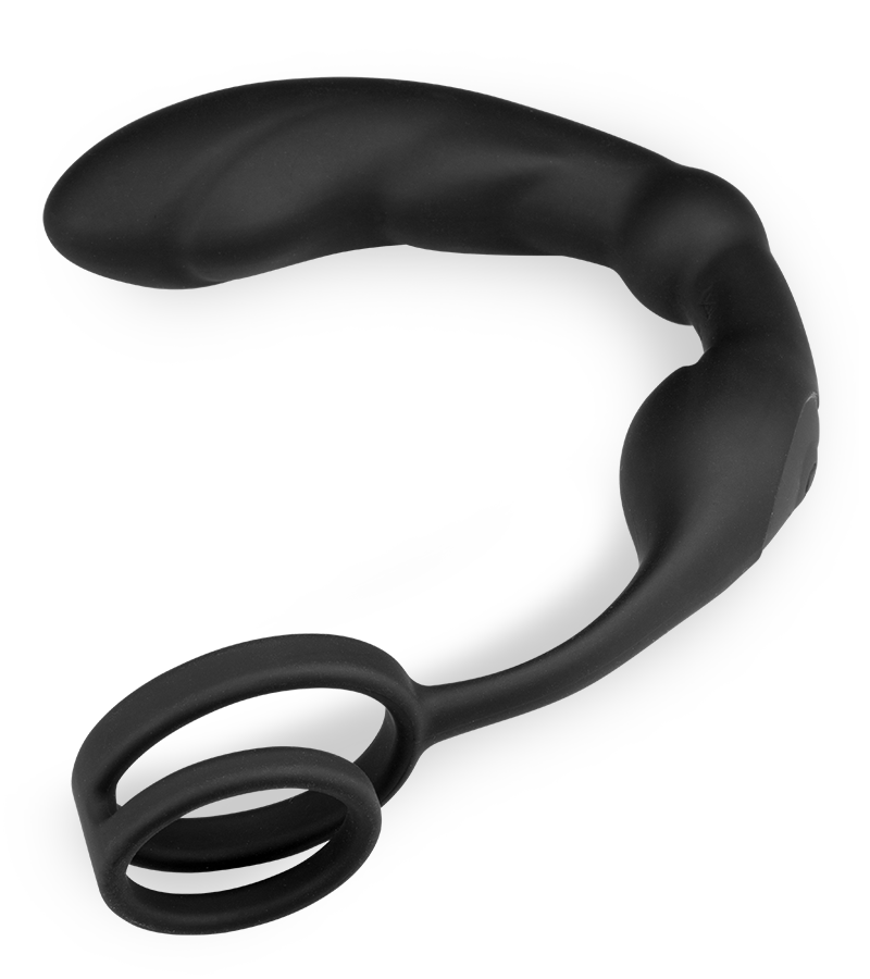 Stimulateur de prostate vibrant et cockring Hedonism
