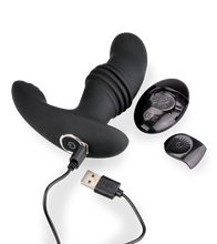 Charger l&#39;image dans la galerie, Stimulateur de prostate vibrant et va-et-vient Samurai