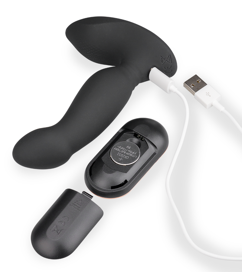 Stimulateur de prostate vibrant télécommandé Morning