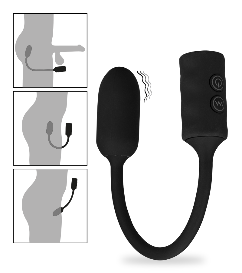 Stimulateur vibrant télécommandé Looping