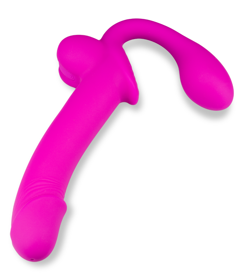 Strap-on éjaculateur en silicone Nightlong