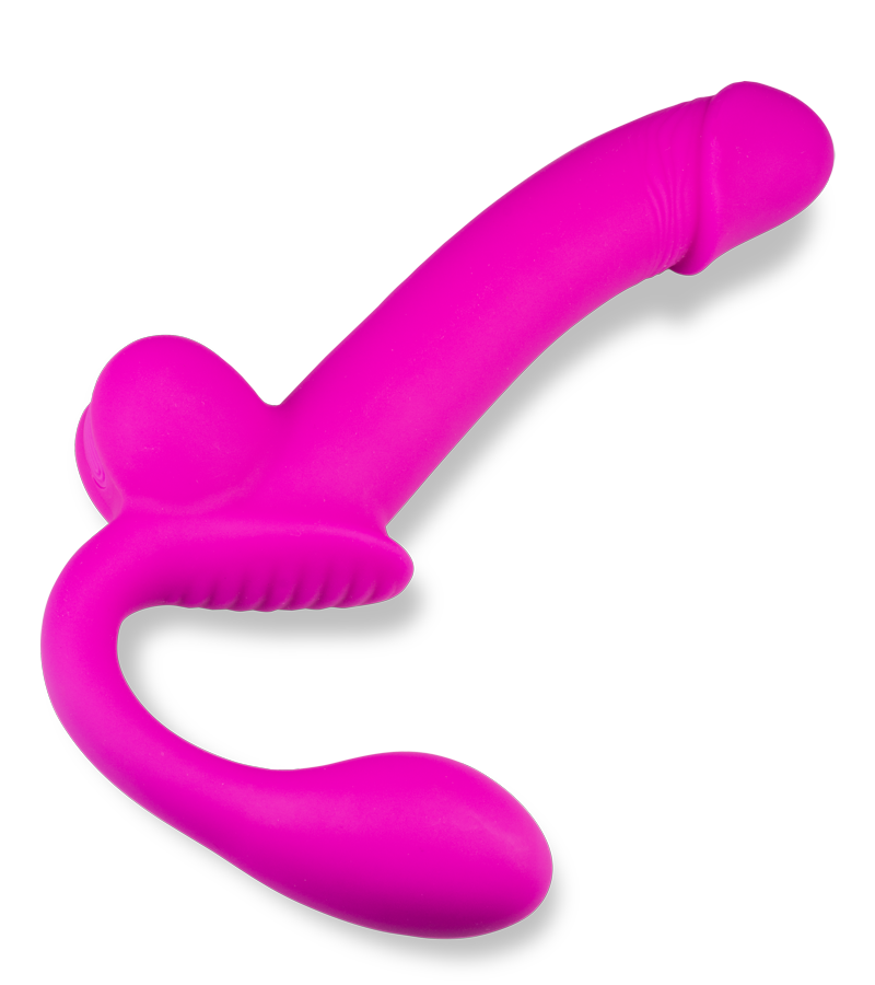 Strap-on éjaculateur en silicone Nightlong