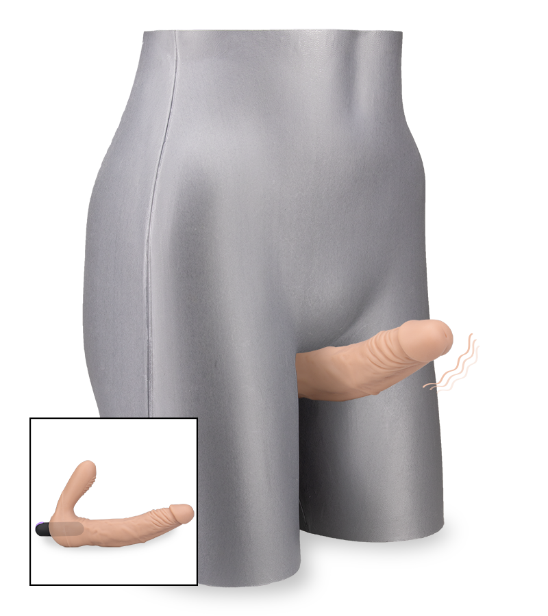 Strap on vibrant rechargeable USB