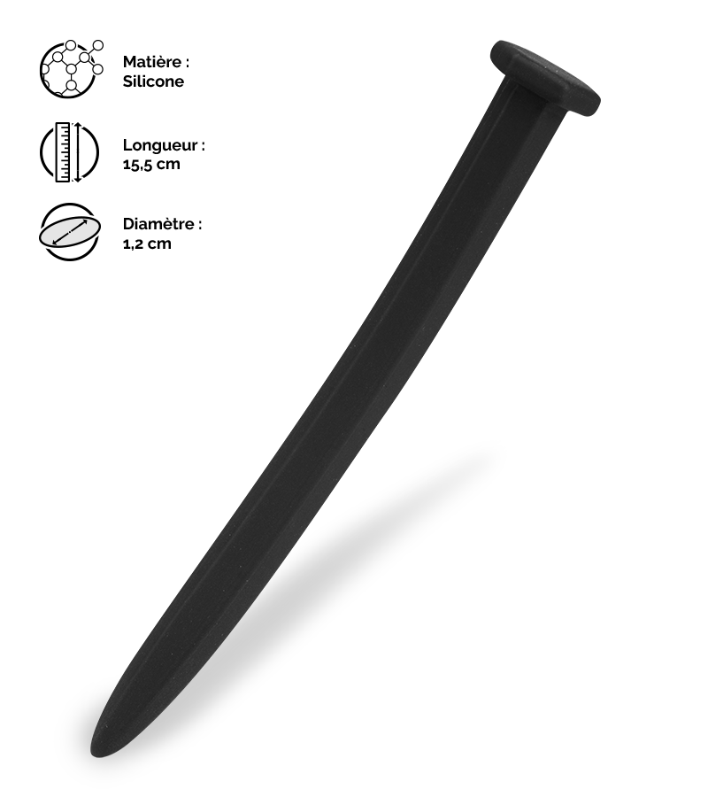 Tige d&#039;urètre en silicone Carpenter