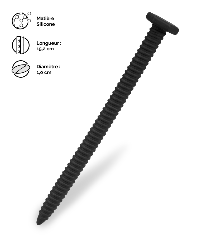 Tige d&#039;urètre en silicone Hammer