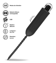 Charger l&#39;image dans la galerie, Tige d’urètre vibrante Zanky