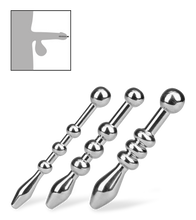 Charger l&#39;image dans la galerie, Trio de plugs d&#039;urètre Marsnik