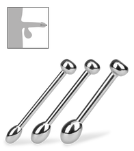 Charger l&#39;image dans la galerie, Trio de plugs d&#039;urètre Perseverance