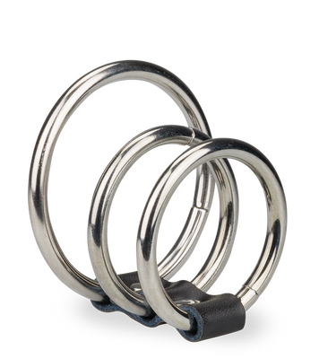 Triple anneau cockring métal