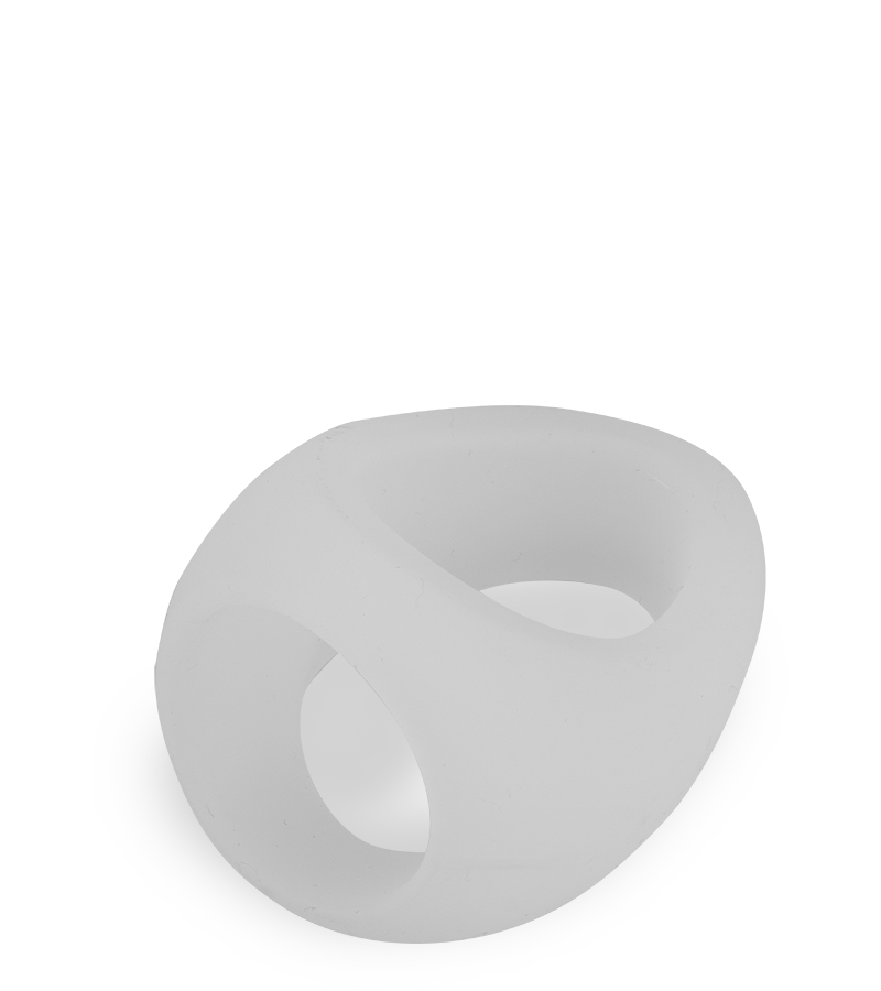 Triple cockring en silicone médical Frezy