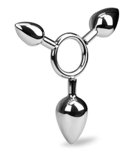 Charger l&#39;image dans la galerie, Triple plug anal Pepper