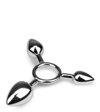 Charger l&#39;image dans la galerie, Triple plug anal Pepper