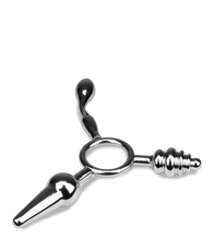 Charger l&#39;image dans la galerie, Triple plug anal Wheel