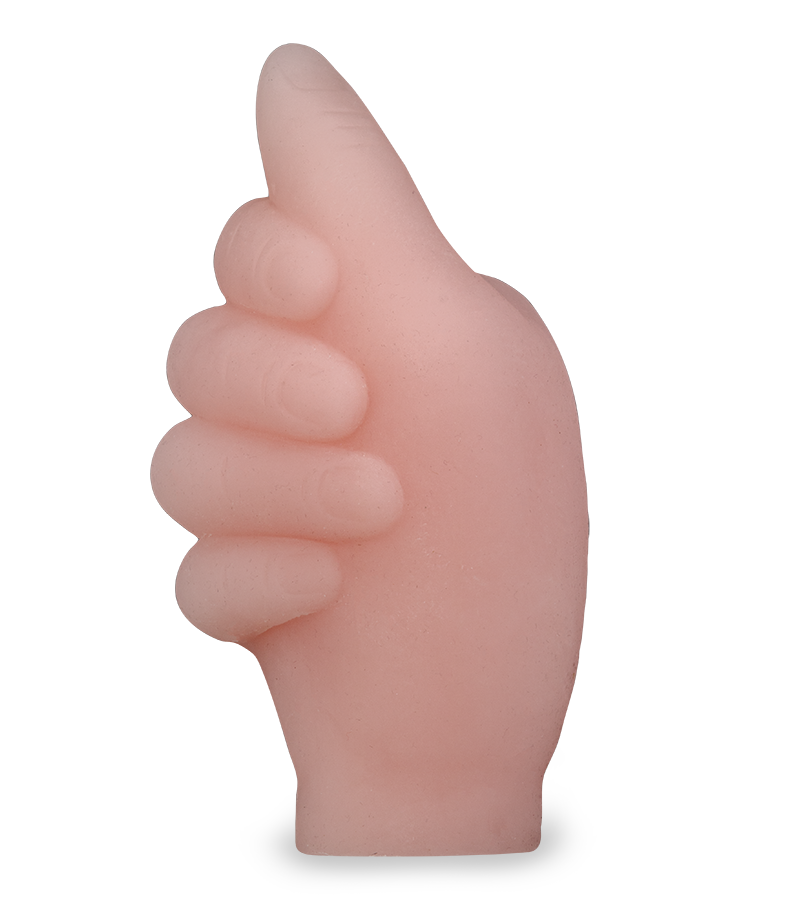 Vaginette main masturbatrice fermée