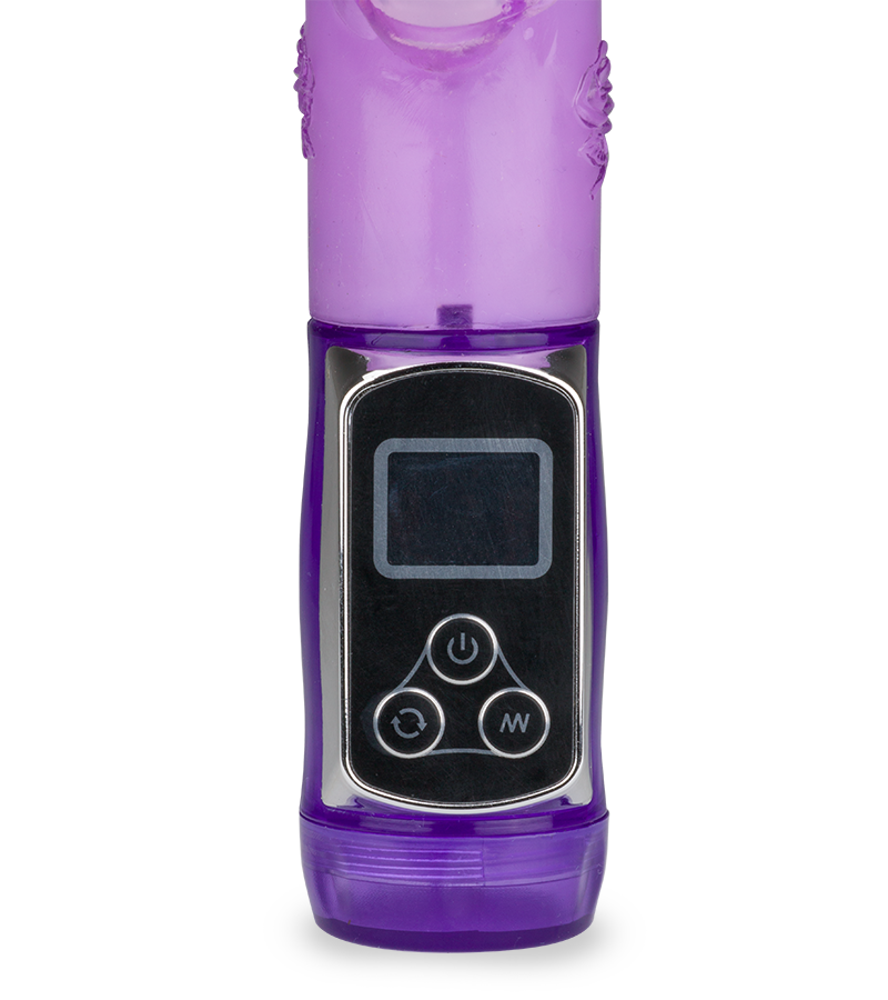 Vibro rabbit Butterfly va-et-vient rotatif LCD