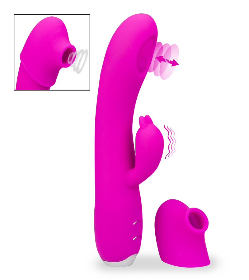 Vibro rabbit point G stimulateur clito