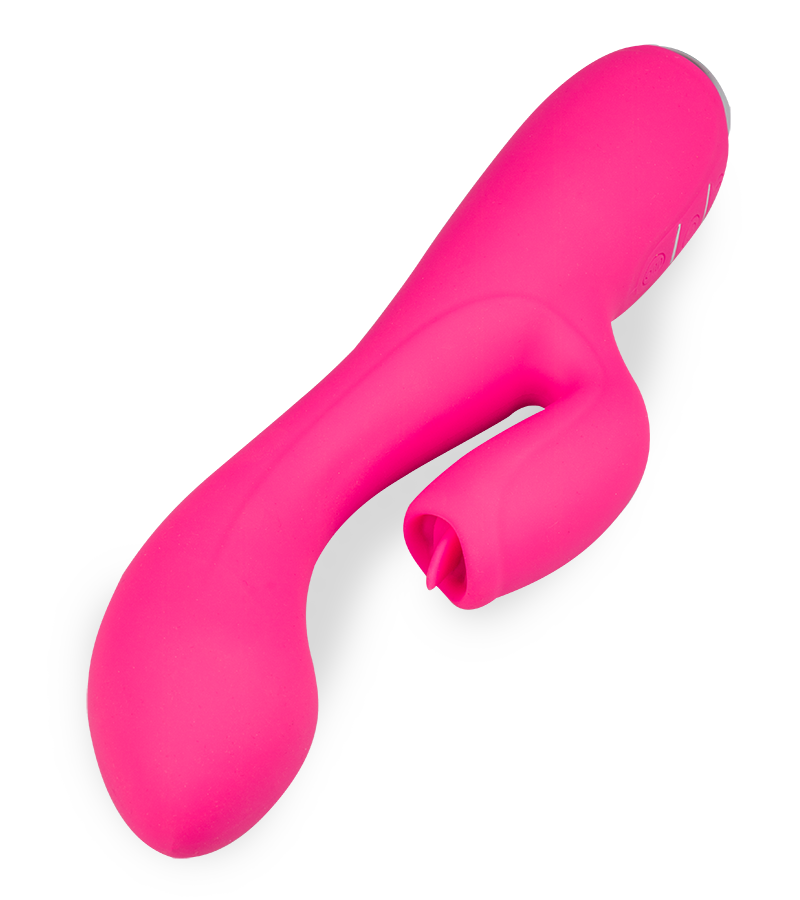 Vibro rabbit stimulateur clito langue