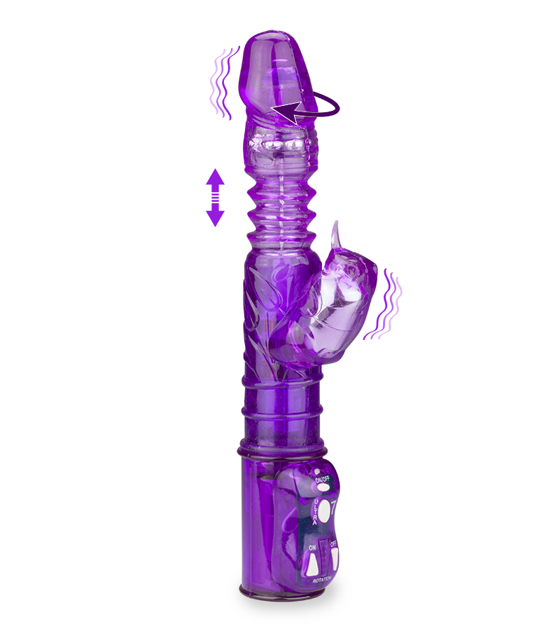 Vibro rabbit Tickles up-and-down