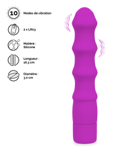 Charger l&#39;image dans la galerie, Vibromasseur 10 modes Groovy