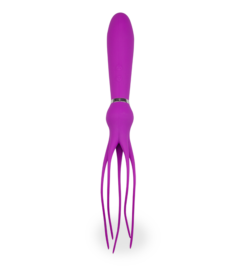 Vibromasseur avec lanières vibrantes