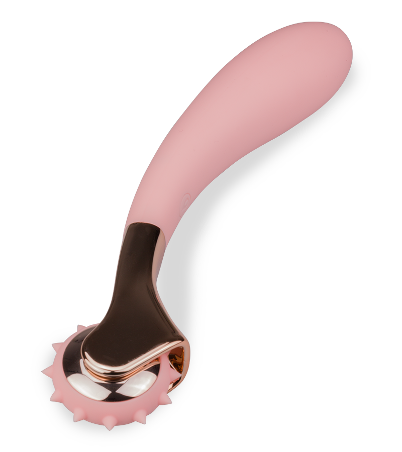 Vibromasseur avec roulette de Wartenberg