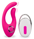 Vibromasseur clitoris courbé 12 modes USB magnetic