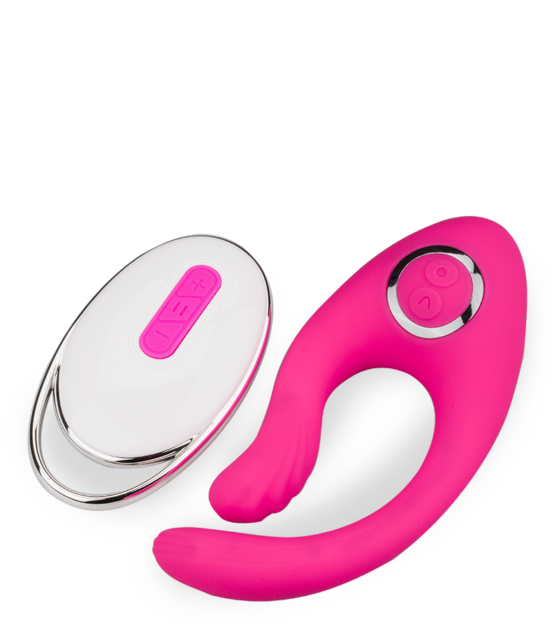 Vibromasseur clitoris courbé 12 modes USB magnetic