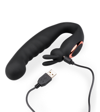 Charger l&#39;image dans la galerie, Vibromasseur courbé point G Sweet Bunny