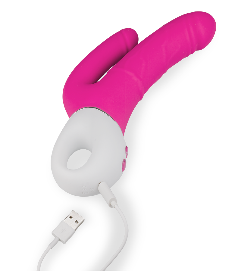 Vibromasseur double gode Jakiro