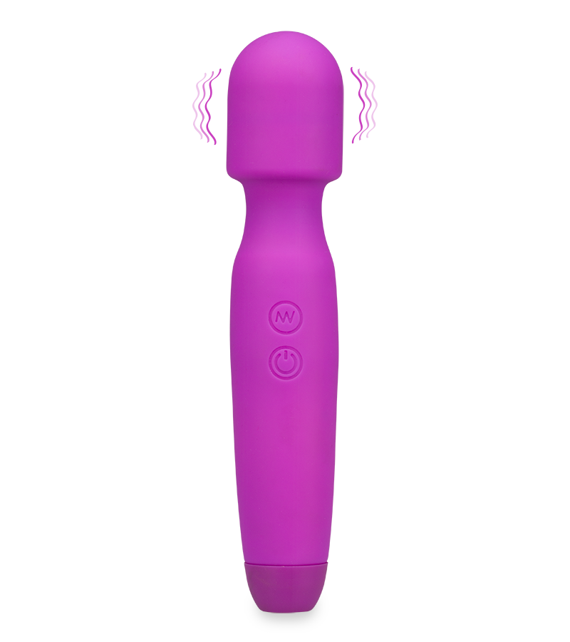 Vibromasseur fantasy wand 8 modes Wizard