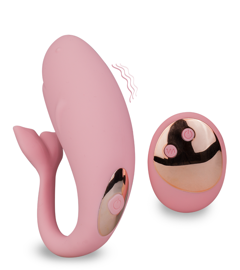 Vibromasseur pour couple télécommandé Love Whale