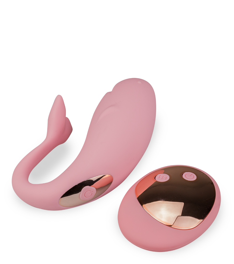 Vibromasseur pour couple télécommandé Love Whale