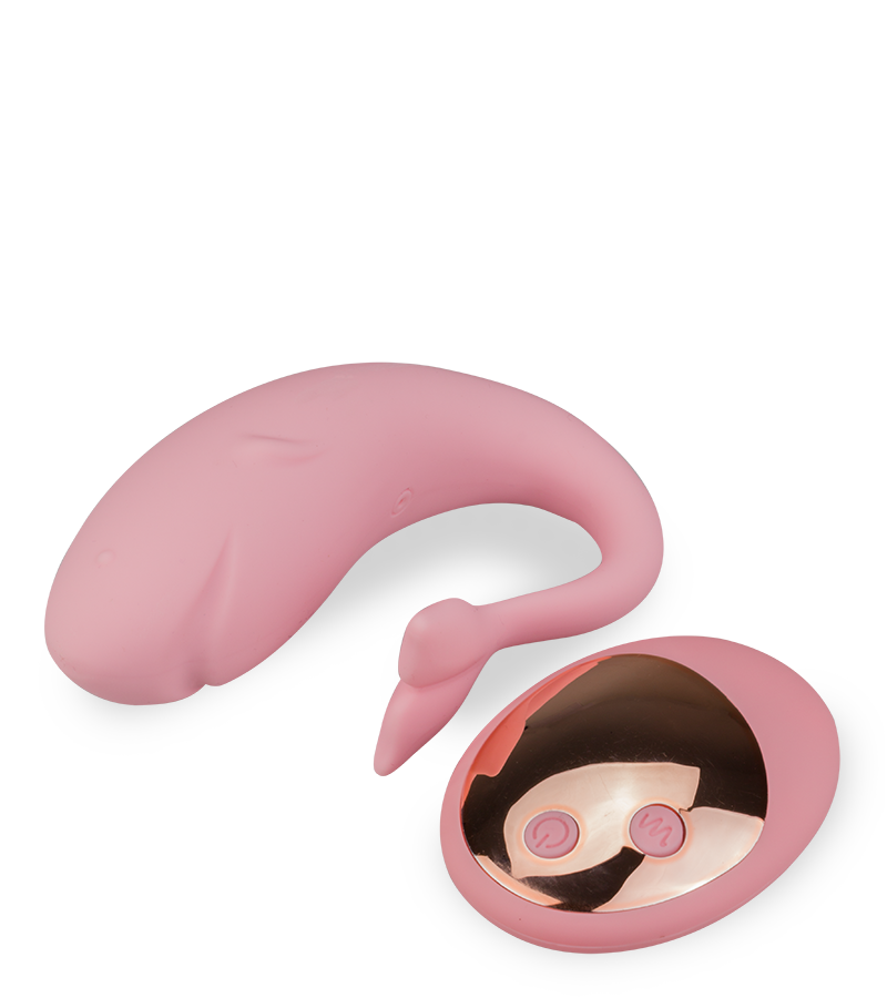 Vibromasseur pour couple télécommandé Love Whale