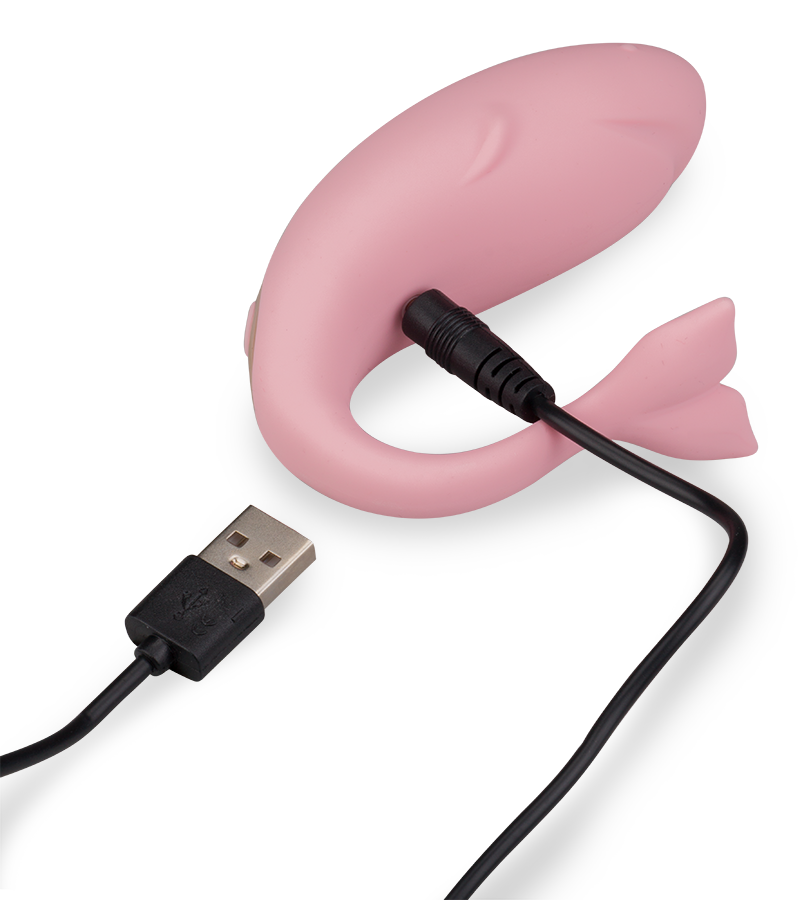 Vibromasseur pour couple télécommandé Love Whale