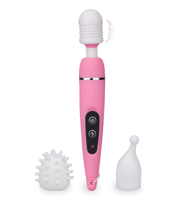 Vibromasseur Power Fantasy Wand 3 embouts