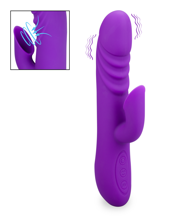Vibromasseur rabbit aspire-clitoris Sucky