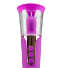 Charger l&#39;image dans la galerie, Vibromasseur rabbit avec pompe à vagin Fine