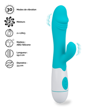 Charger l&#39;image dans la galerie, Vibromasseur rabbit Bloom