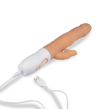 Charger l&#39;image dans la galerie, Vibromasseur rabbit chauffant 7 modes Satisfaction