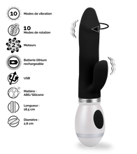 Charger l&#39;image dans la galerie, Vibromasseur rabbit rotatif Viva