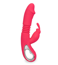 Charger l&#39;image dans la galerie, Vibromasseur rabbit va-et-vient chauffant Dreamer