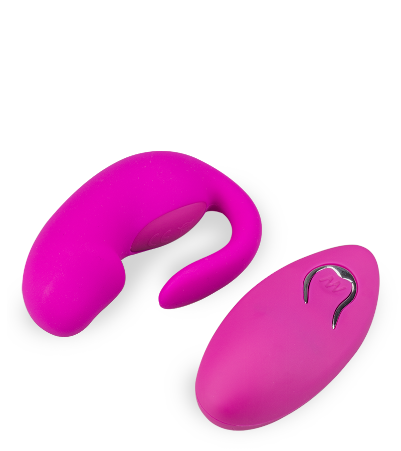 Vibromasseur stimulateur de clitoris avec télécommande