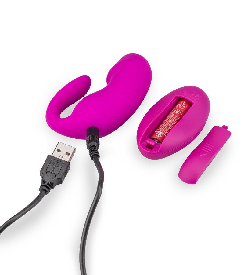 Vibromasseur stimulateur de clitoris avec télécommande